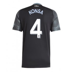 Aston Villa Ezri Konsa #4 Udebanetrøje 2025-26 Kortærmet